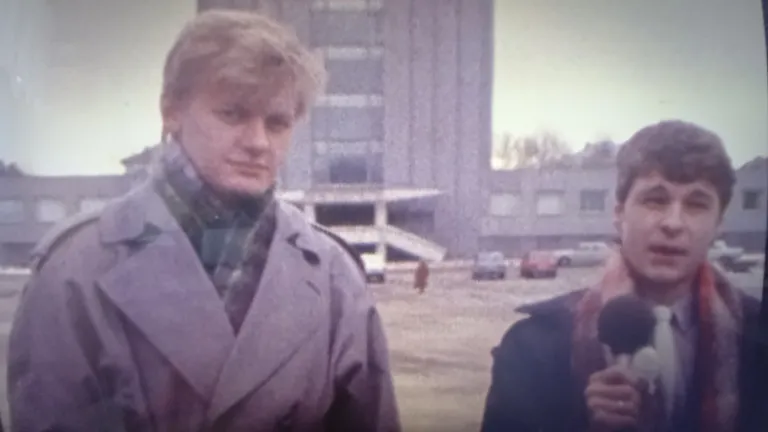 Эрик Гамзеев и Эрик Калда в феврале 1992 года.