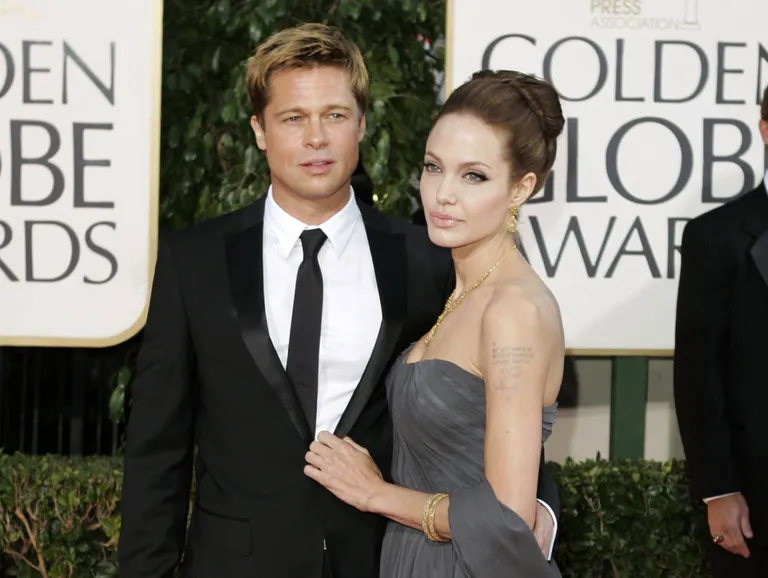 Brad Pitt ja Angelina Jolie 2007