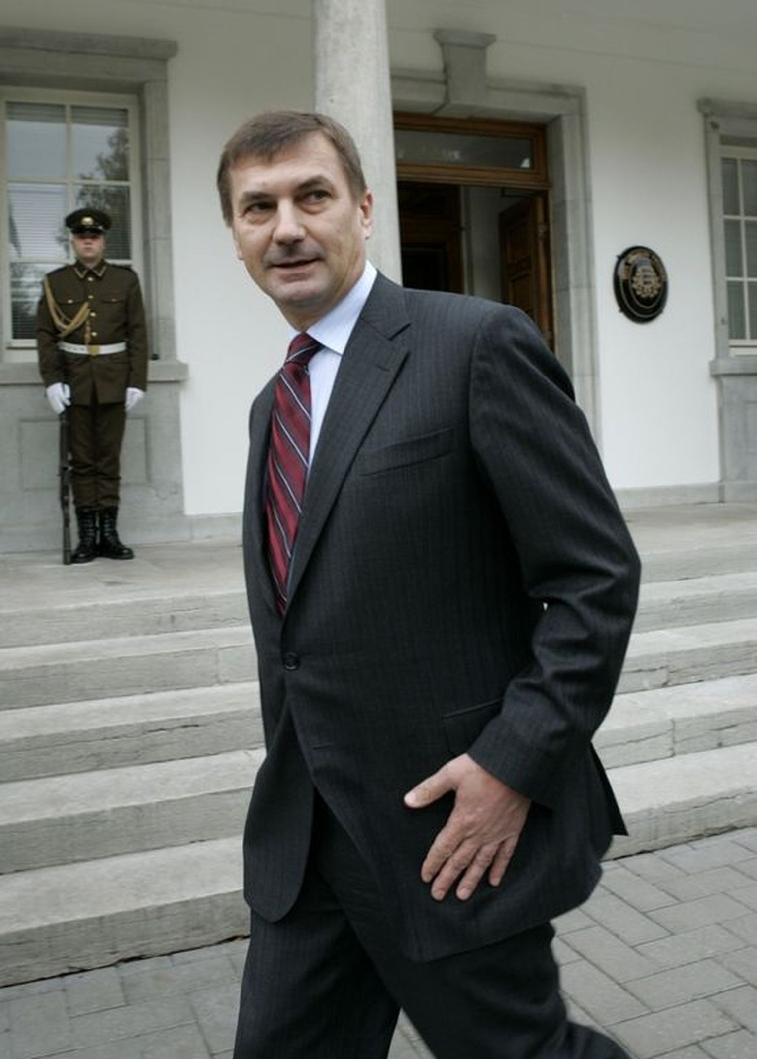Reformierakonna esimees, peaminister Andrus Ansip