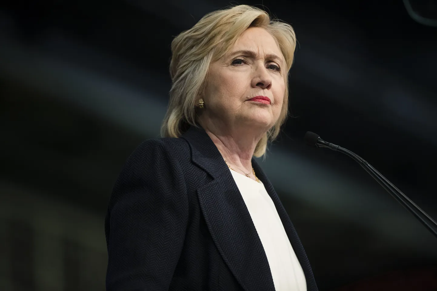 Demokraatide eeldatav presidendikandidaat Hillary Clinton reedel Philadelphias Metodisti kirikus.
