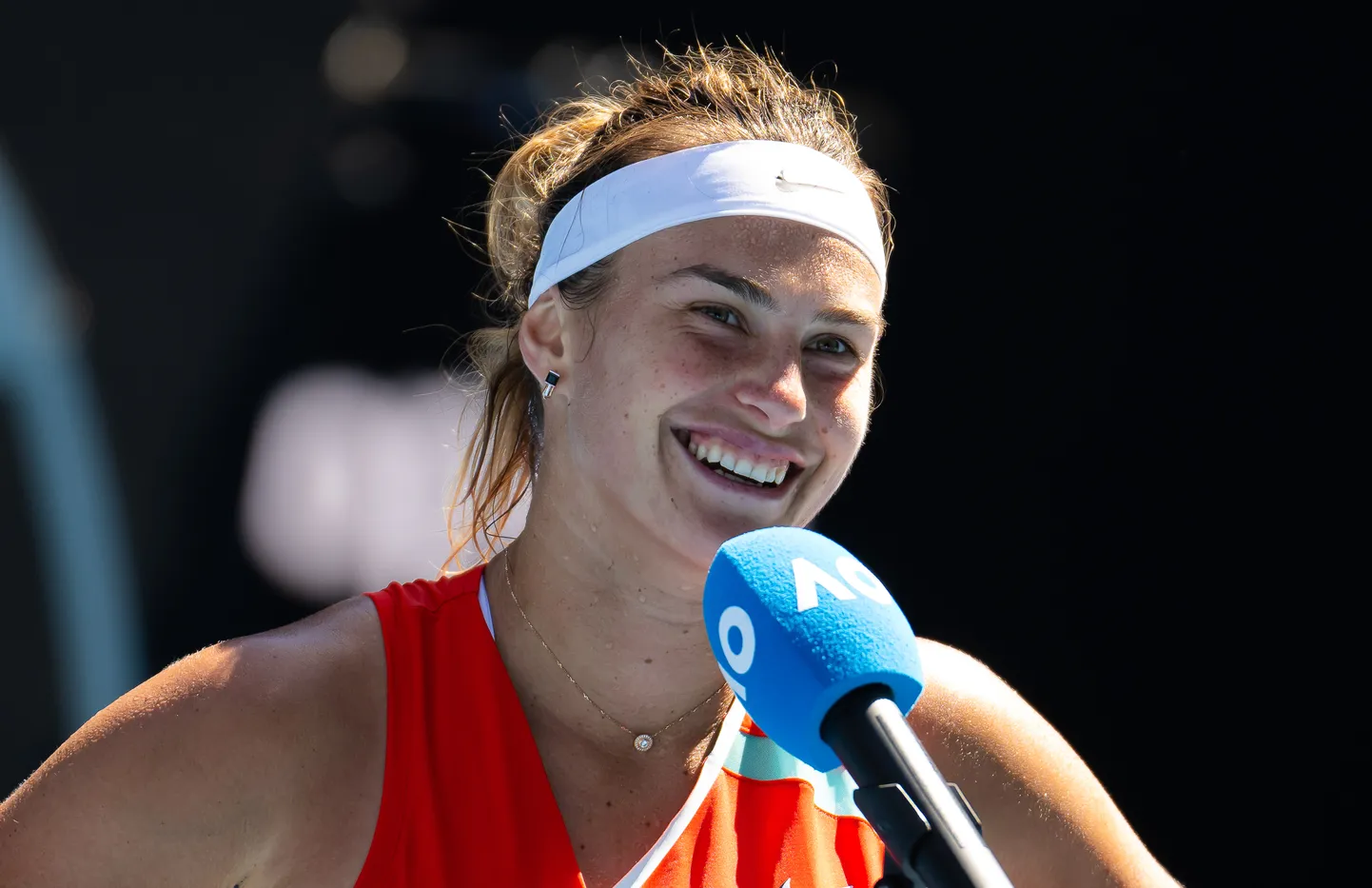 Arina Sabalenka Austraalia lahtistel.