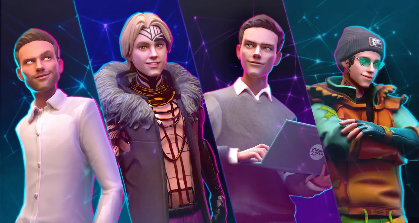 Selliseid avatare ehk kasutaja virtuaalseid minakujundeid saab luua Ready Player Me platvormil.
