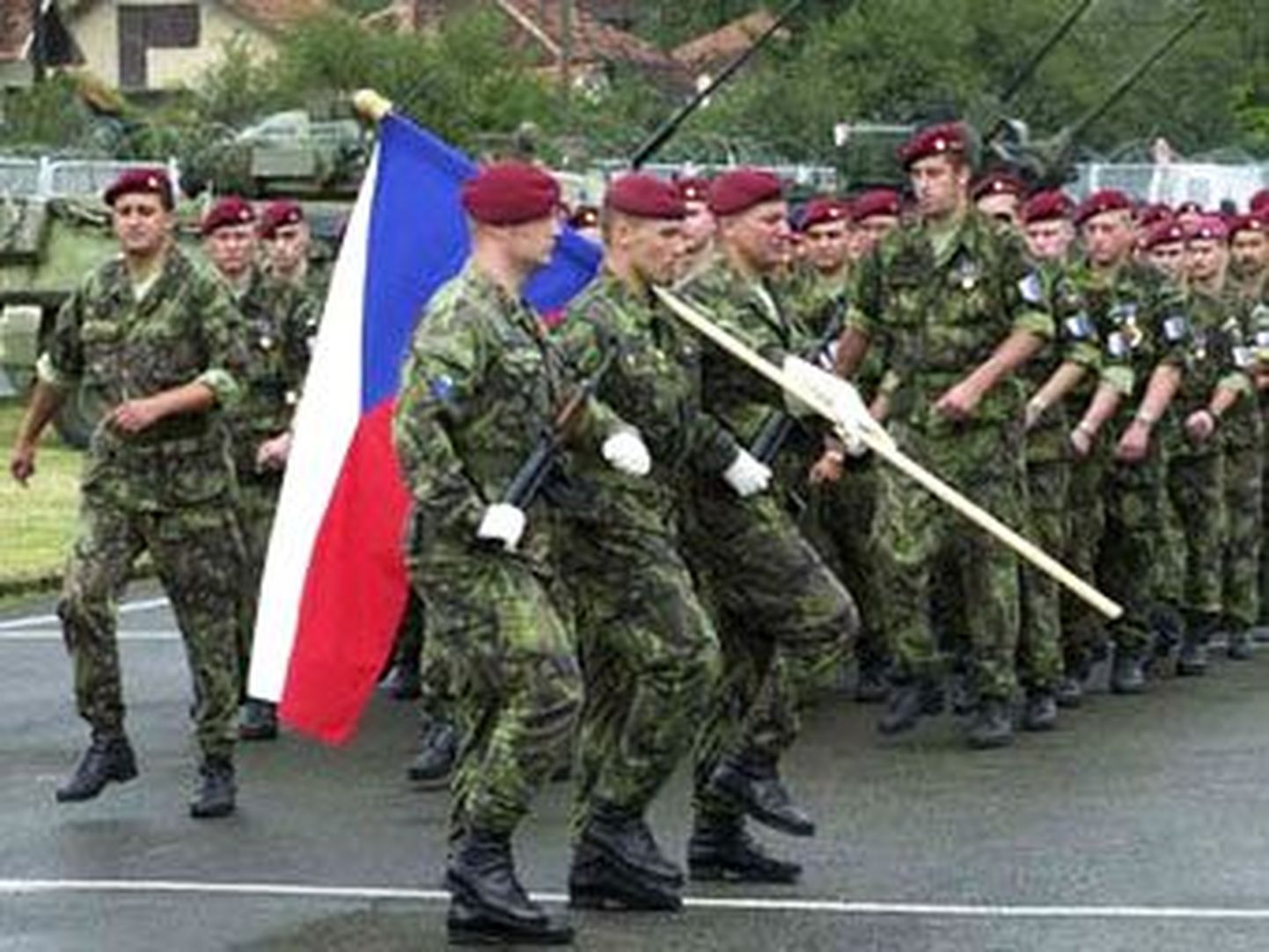 Tšehhi sõdurid.