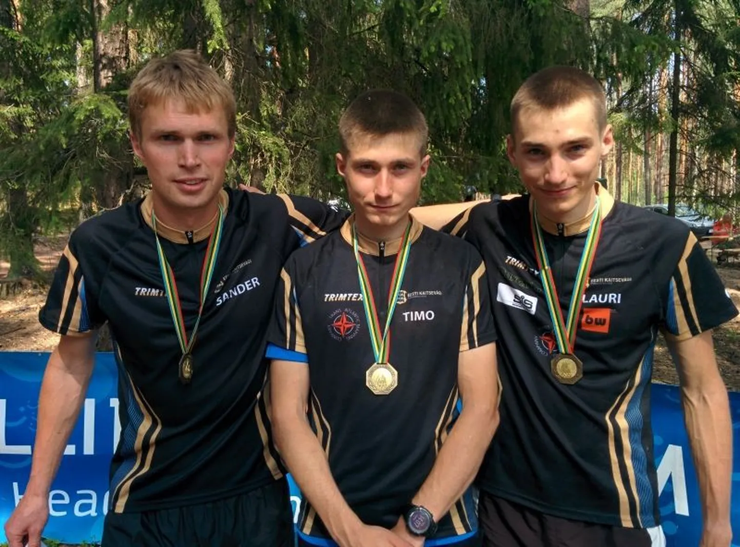 Sander Vaher, Timo Sild, Lauri Sild.