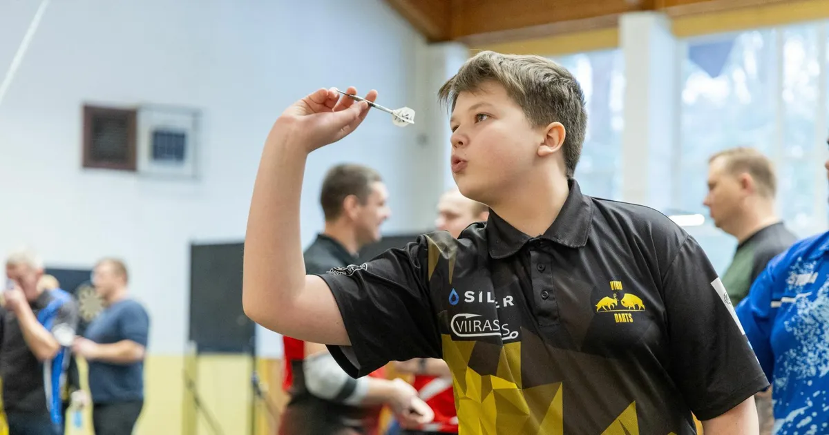 GALERII Nädalavahetusel oli Rakvere Rahu hall Inglise noolemängu päralt