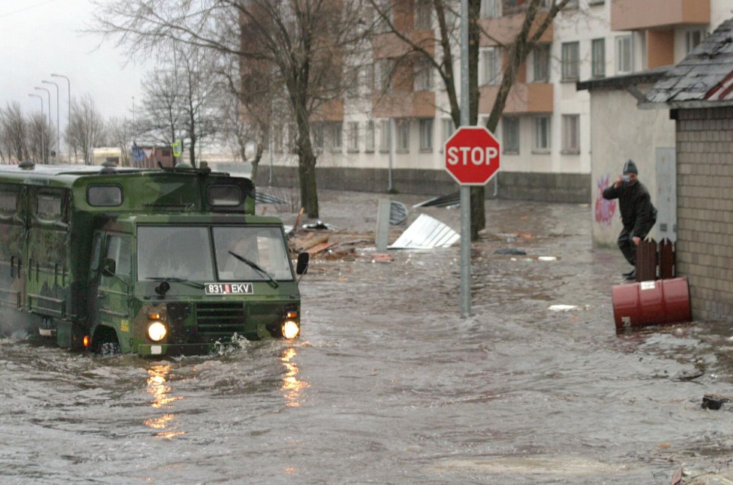 Üleujutus Pärnus.