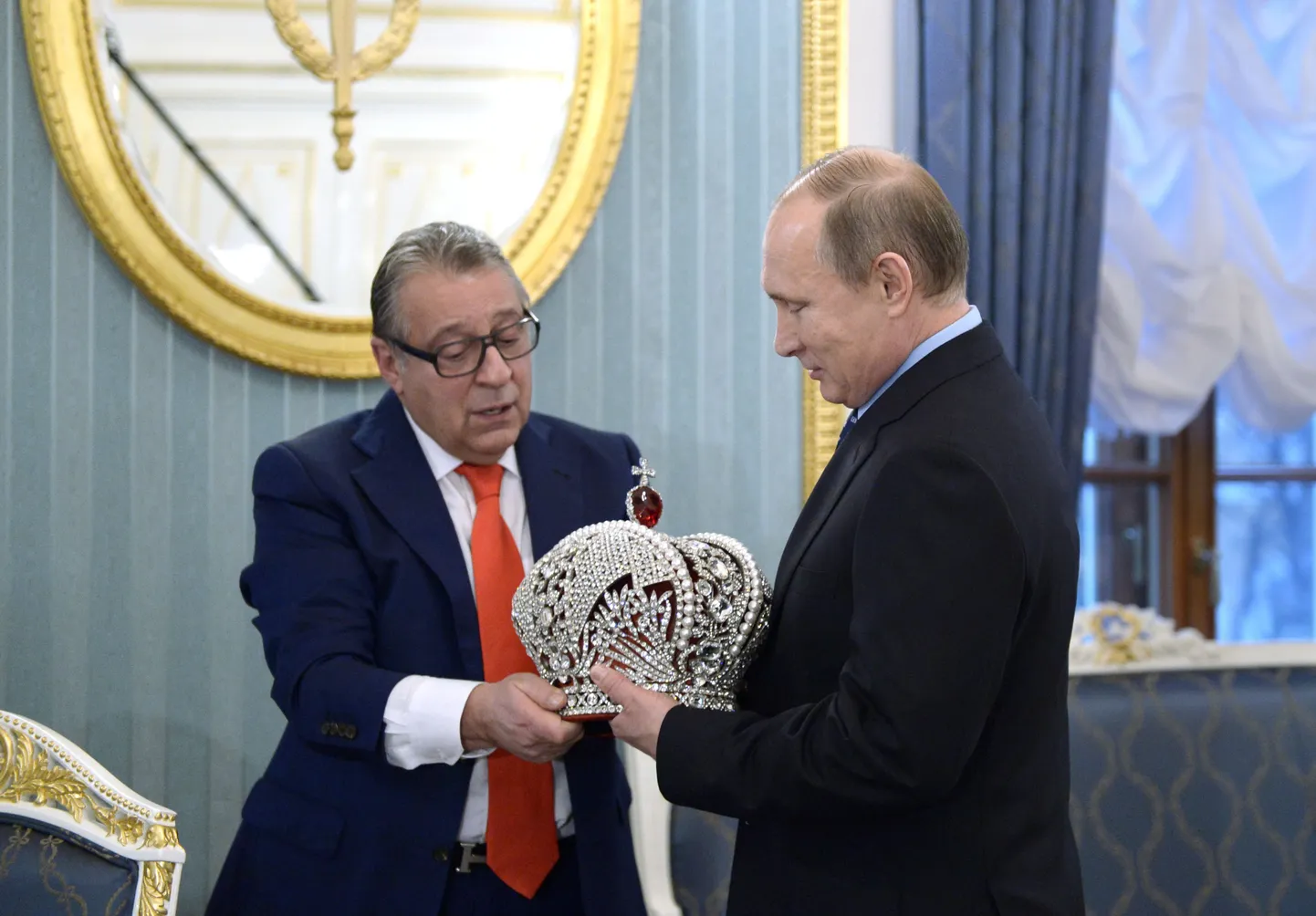 Геннадий Хазанов и Владимир Путин.