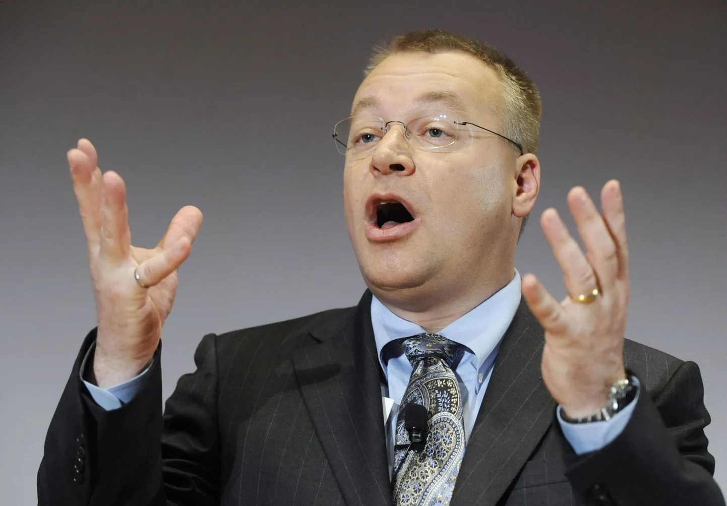 Nokia juht Stephen Elop.
