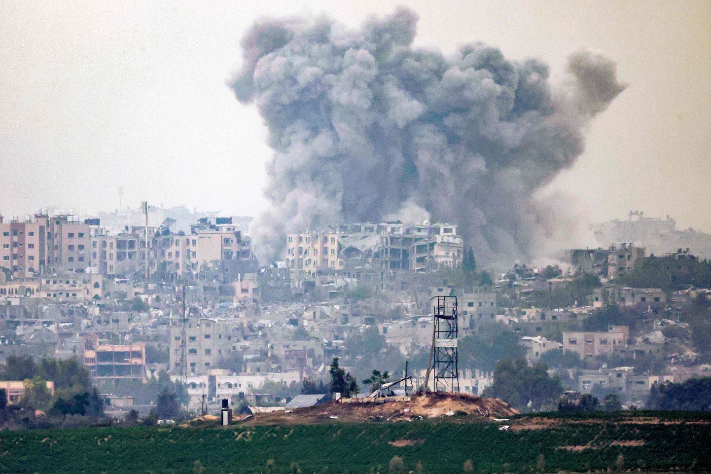 Взрыв в Газе.