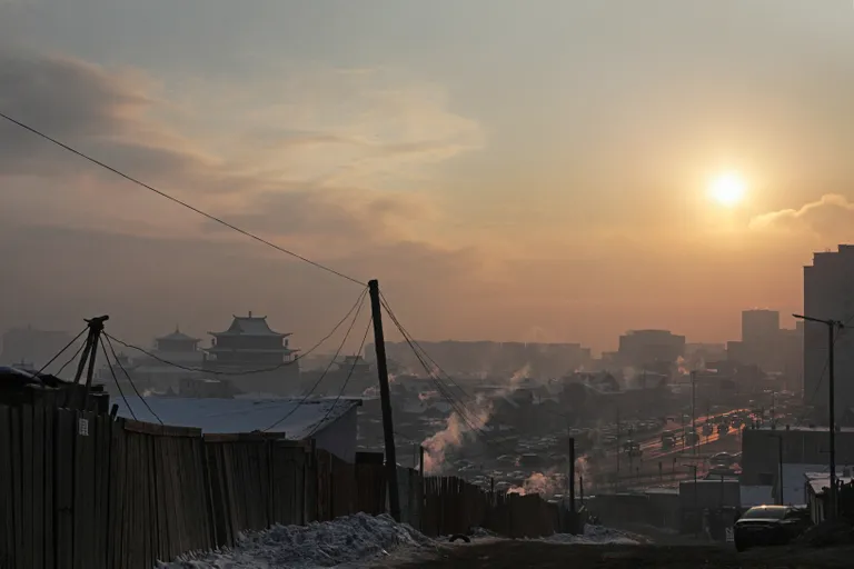 Mongoolia pealinn Ulaanbaatar