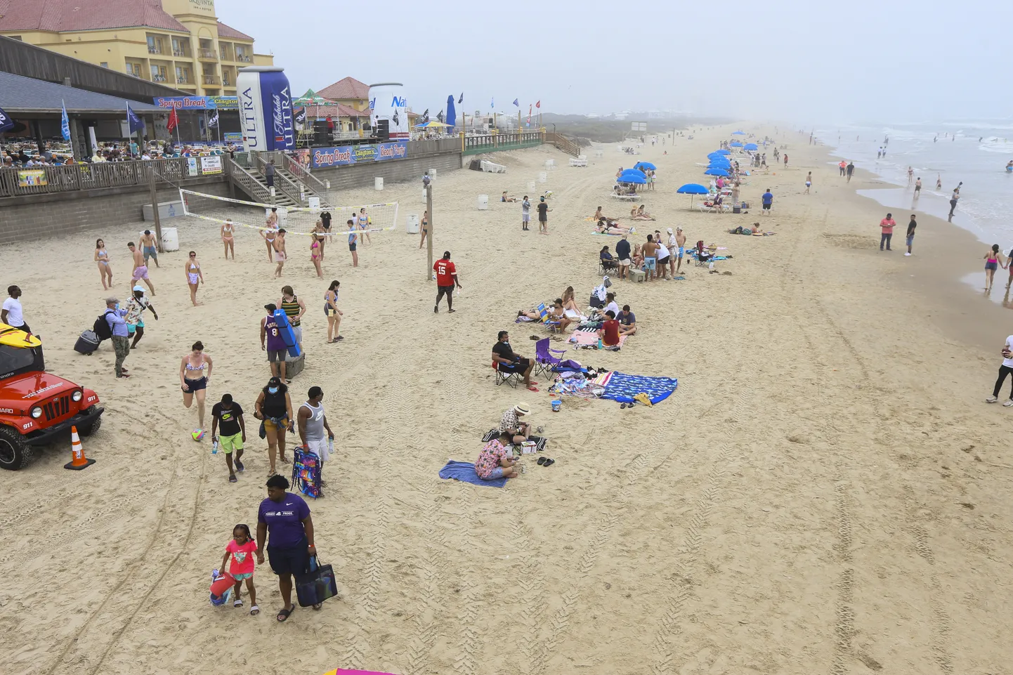 Vaade South Padre saarele.