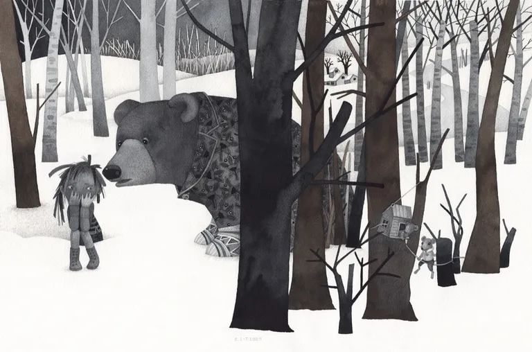 Regina Lukk-Toompere illustratsioon.