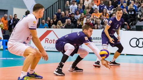 Otsepilt: Saaremaa ja Selveri kolmas poolfinaali mäng läks otsustavasse setti!