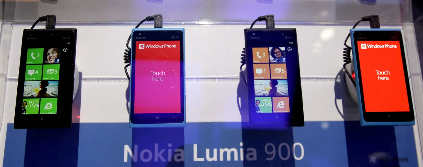 Nokia Lumia 900.