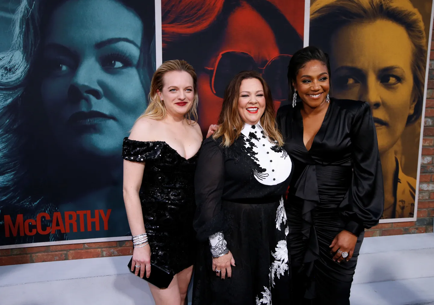 «Köök» (The Kitchen) näitlejad Elisabeth Moss, Melissa McCarthy ja Tiffany Haddish