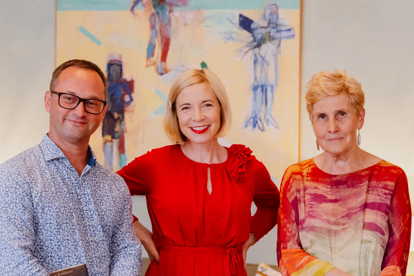 René Tendermann, Lucy Worsley, Krista Kaer.