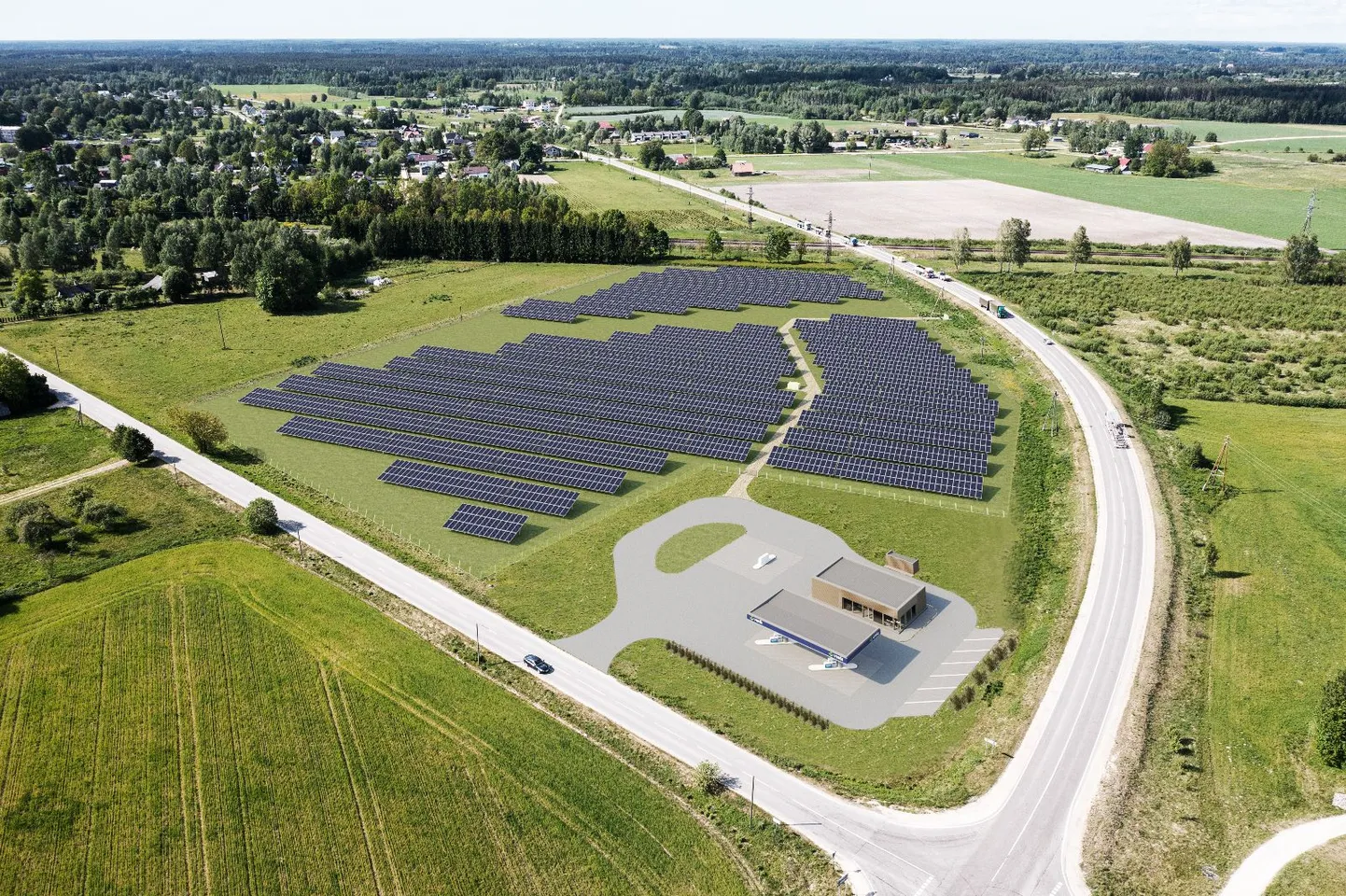 “Citadele” līdzfinansēs lielākās saules elektrostacijas būvniecību Siguldas novadā