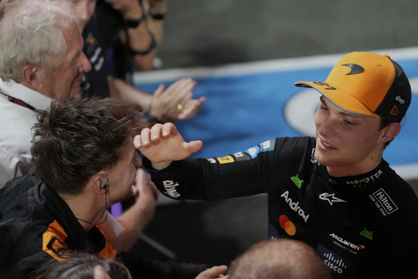 "McLaren" pilots Oskars Piastri