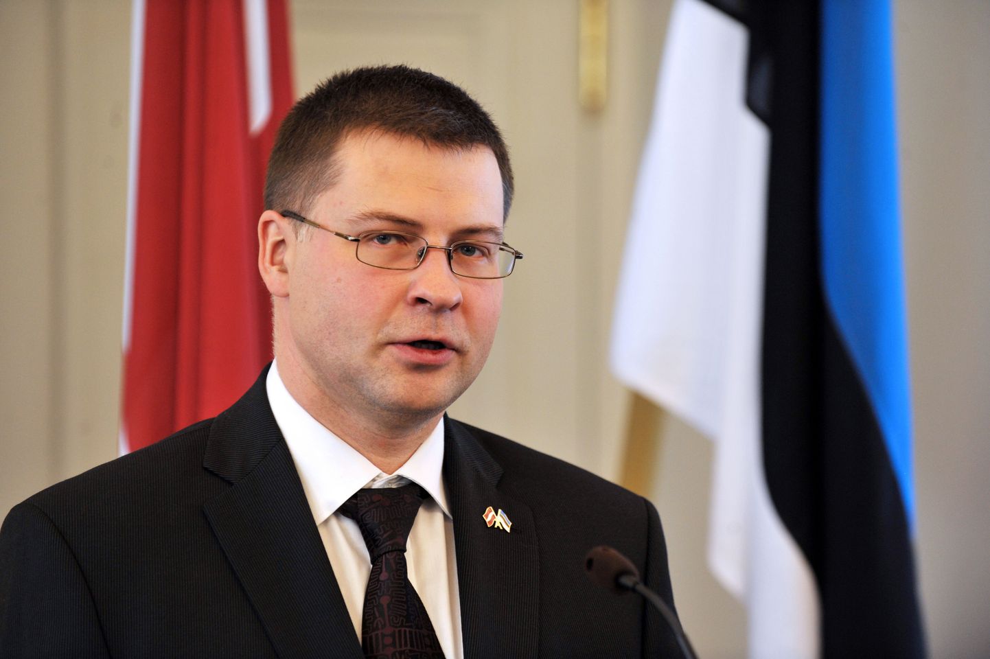 Endine Läti peaminister ja tänane Euroopa Komisjoni asepresident, rahandusvolinik Valdis Dombrovskis.