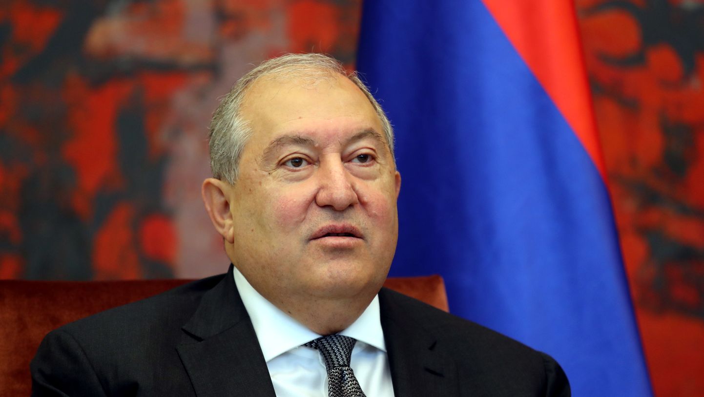 Armēnijas prezidents Armens Sargsjans