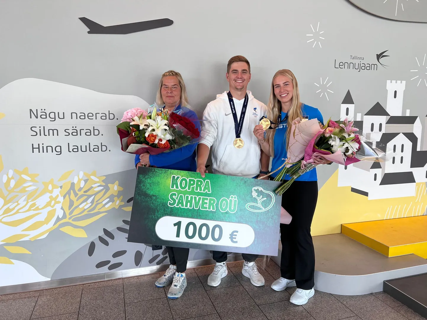Türi vibukool sai mahetalult Kopra Sahver tuhat eurot, et ala arendada ja osta heitlikes välisoludes võistlemiseks selga vettpidavad vihmariided.