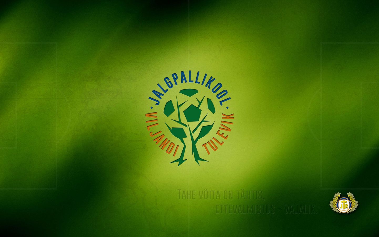 Viljandi Tuleviku jalgpallikooli logo