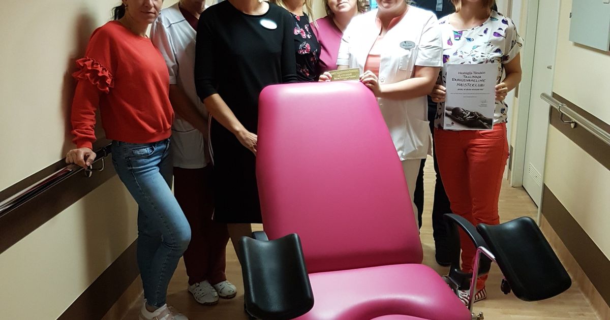Haigla sai toetaja abiga uue günekoloogilise tooli