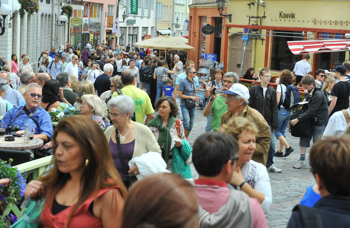 Turistid Tallinnas
