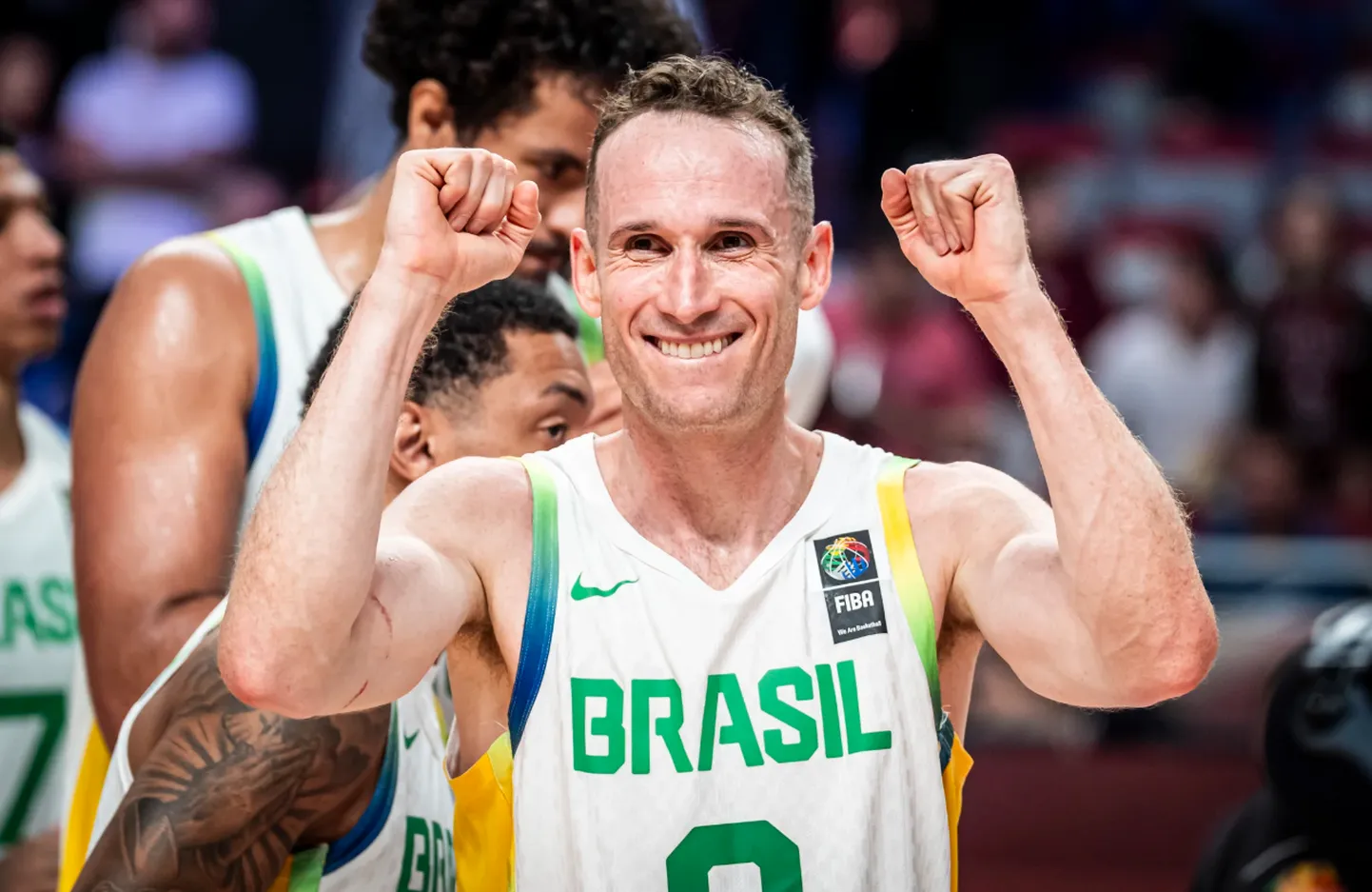 Brazīlijas basketbolists Marselinju Huertass