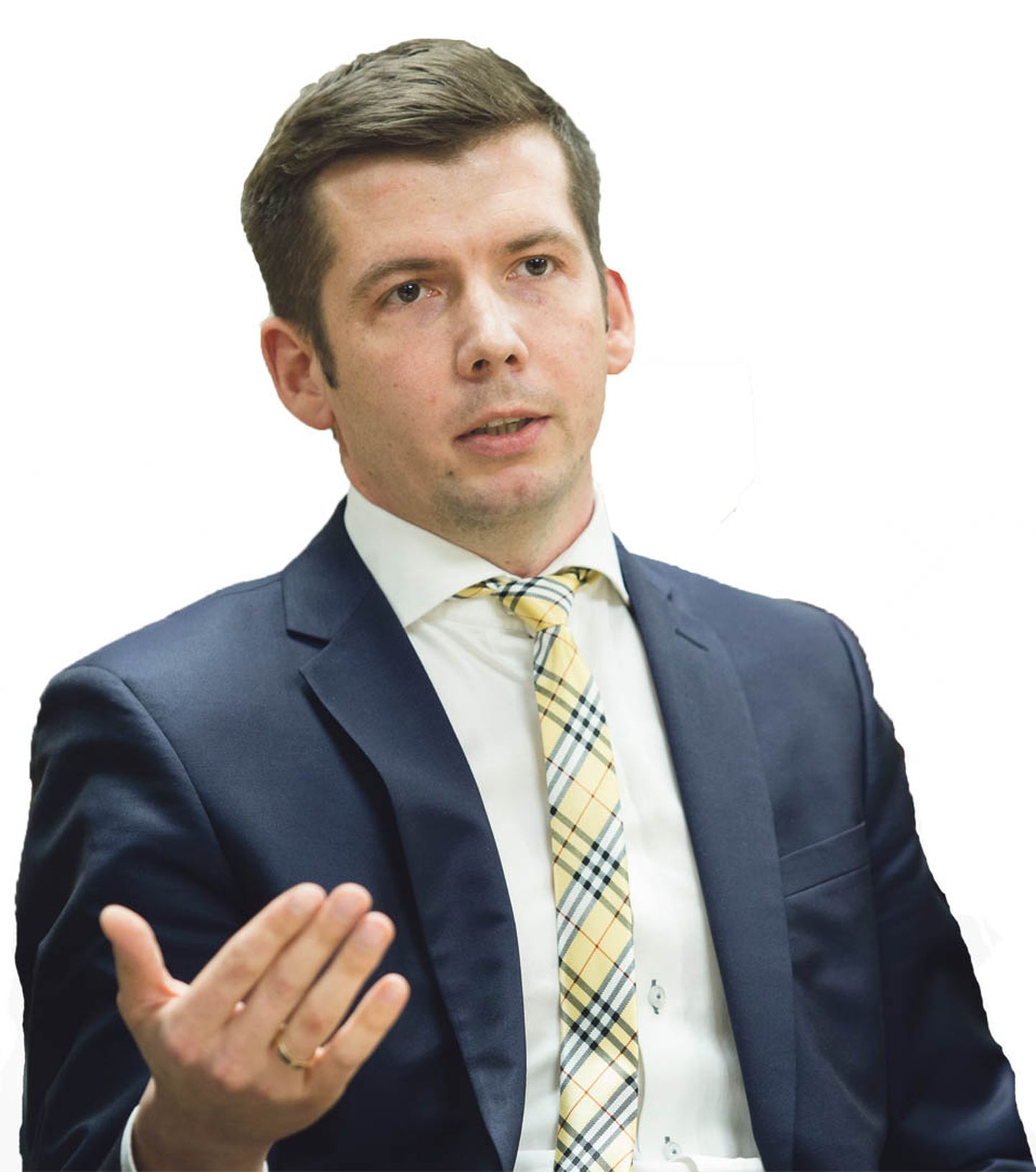 Мартин Репинской, руководитель Йыхвиского отделения Центристской партии