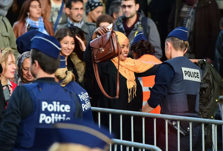 Politsei Molenbeekis Foto: Scanpix