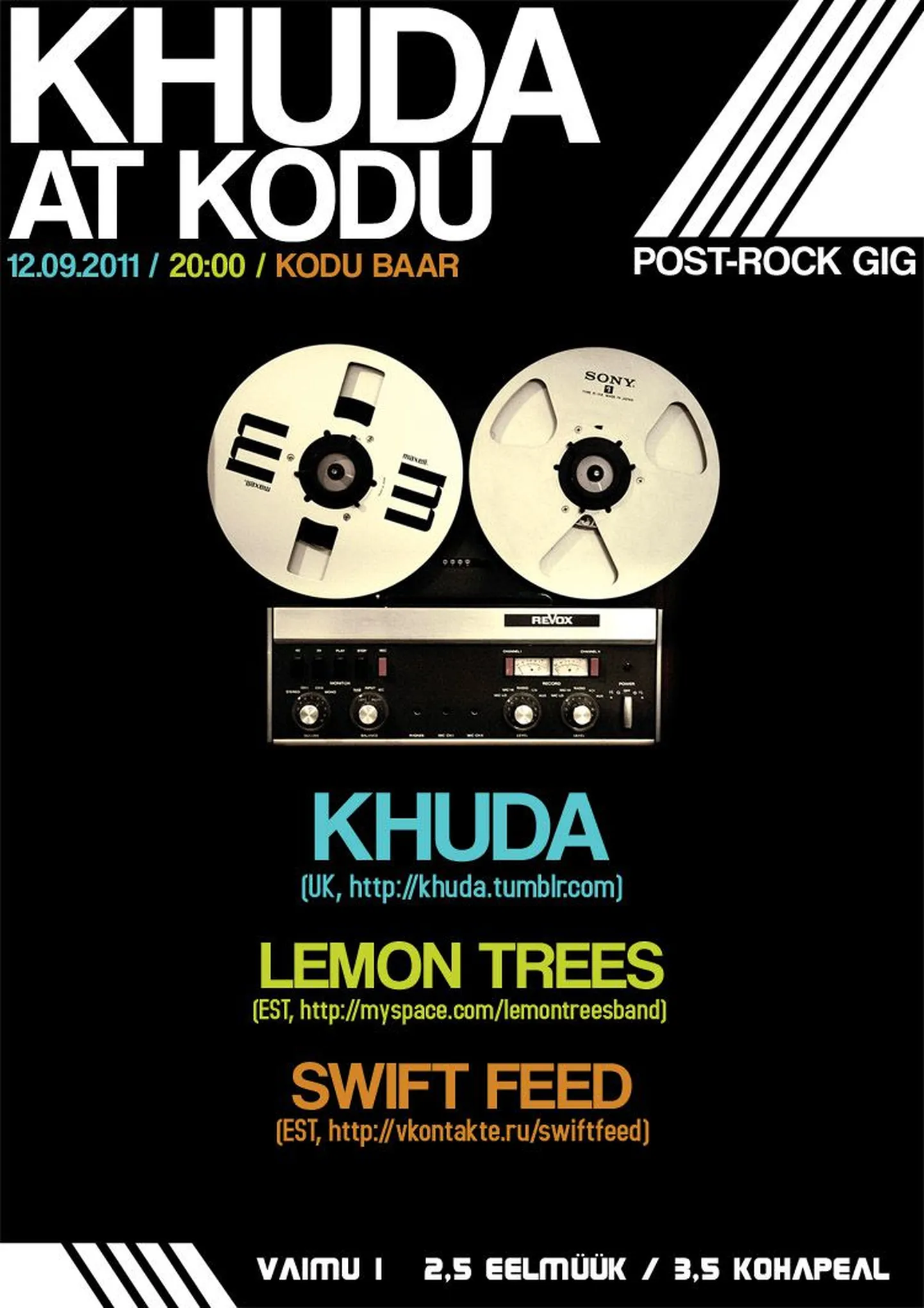 Post-Rock Gig @ Kodu Baar