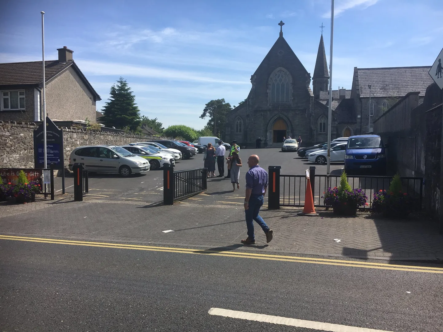 Õnnetuse sündmuspaik Dublinis.
