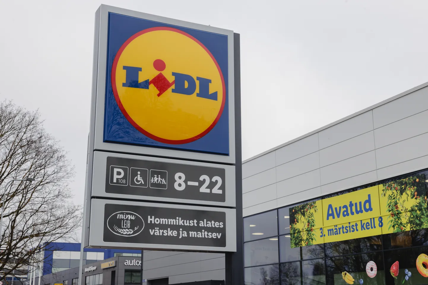Lidli pood Tallinnas Kristiine linnajaos.
