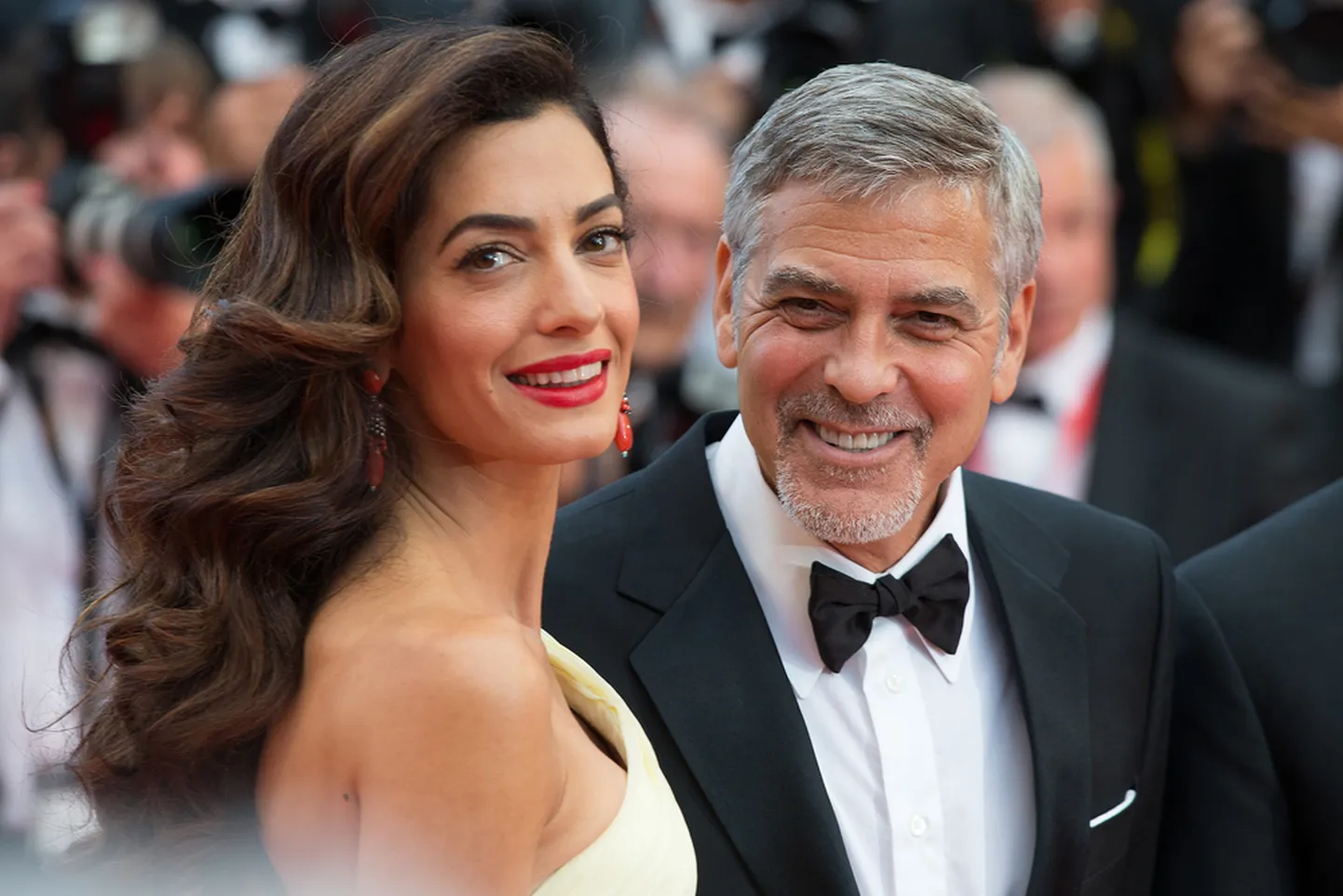George ja Amal Clooney.