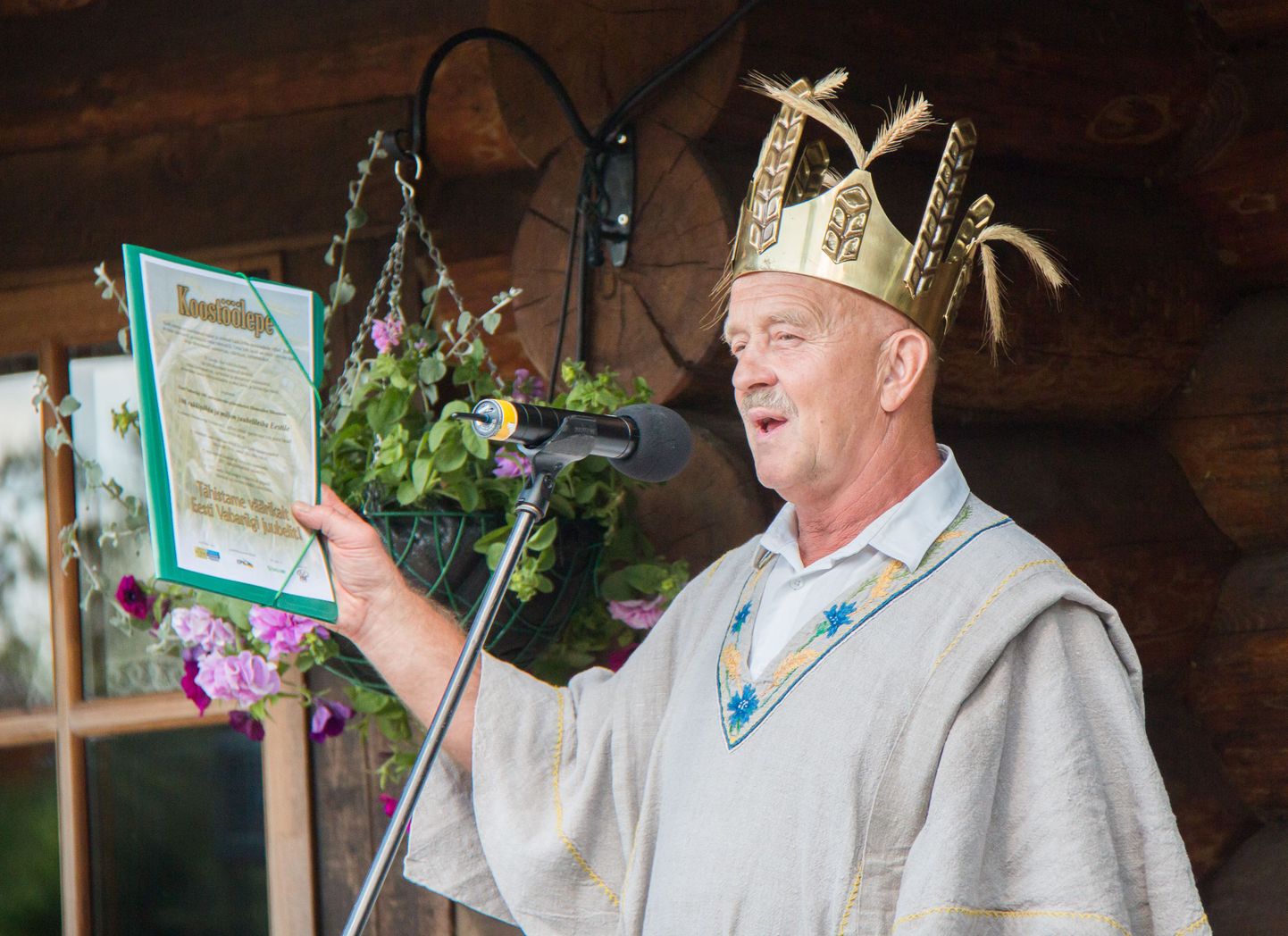 Algatuse üks eestvedajaid on rukkikuningas Hans Kruusamägi.