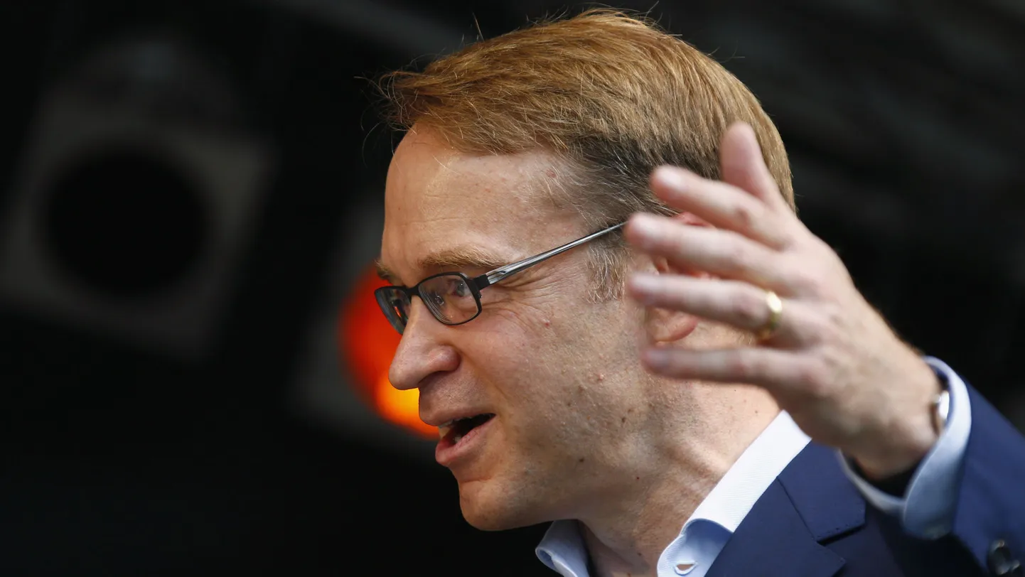 Saksamaa keskpanga (Bundesbank) president Jens Weidmann.