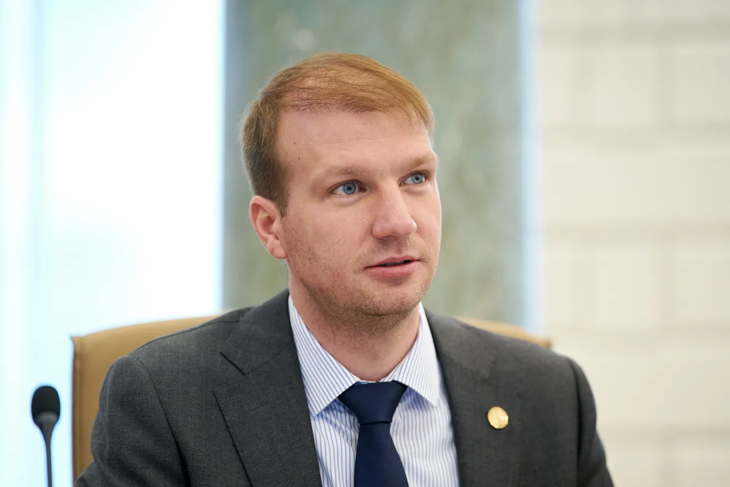 Klimata un enerģētikas ministrs Kaspars Melnis