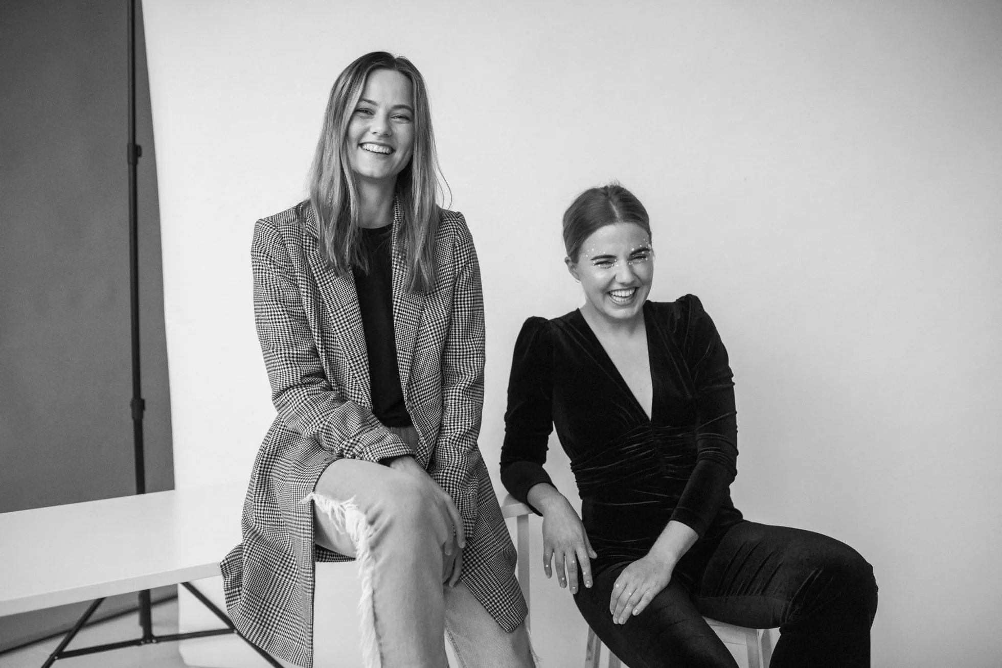 Anett ja tema manager Liisi Voolaid