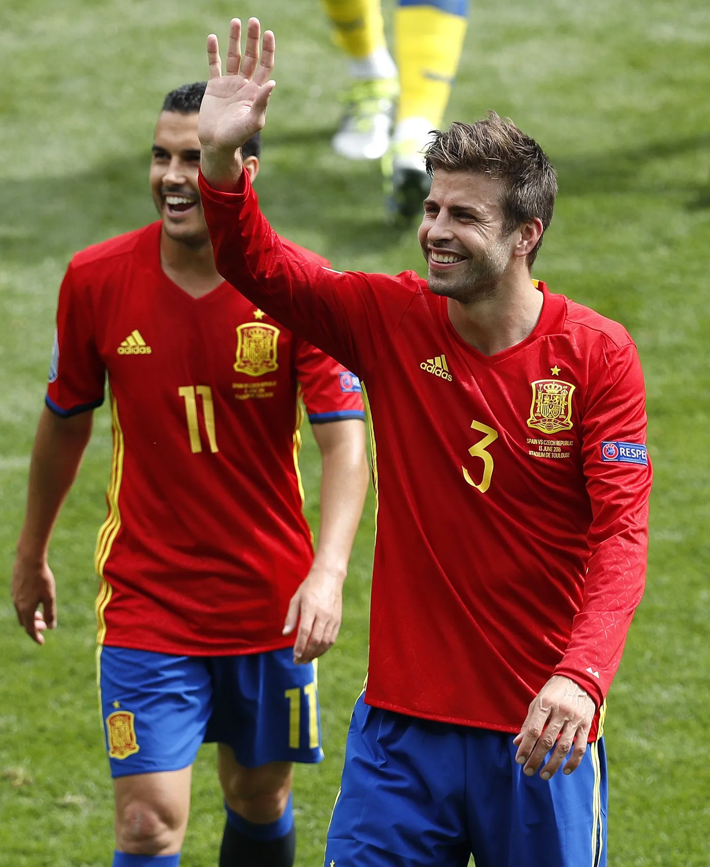 Gerard Pique (paremal).