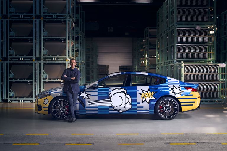 Jeff Koonsi BMW art car.