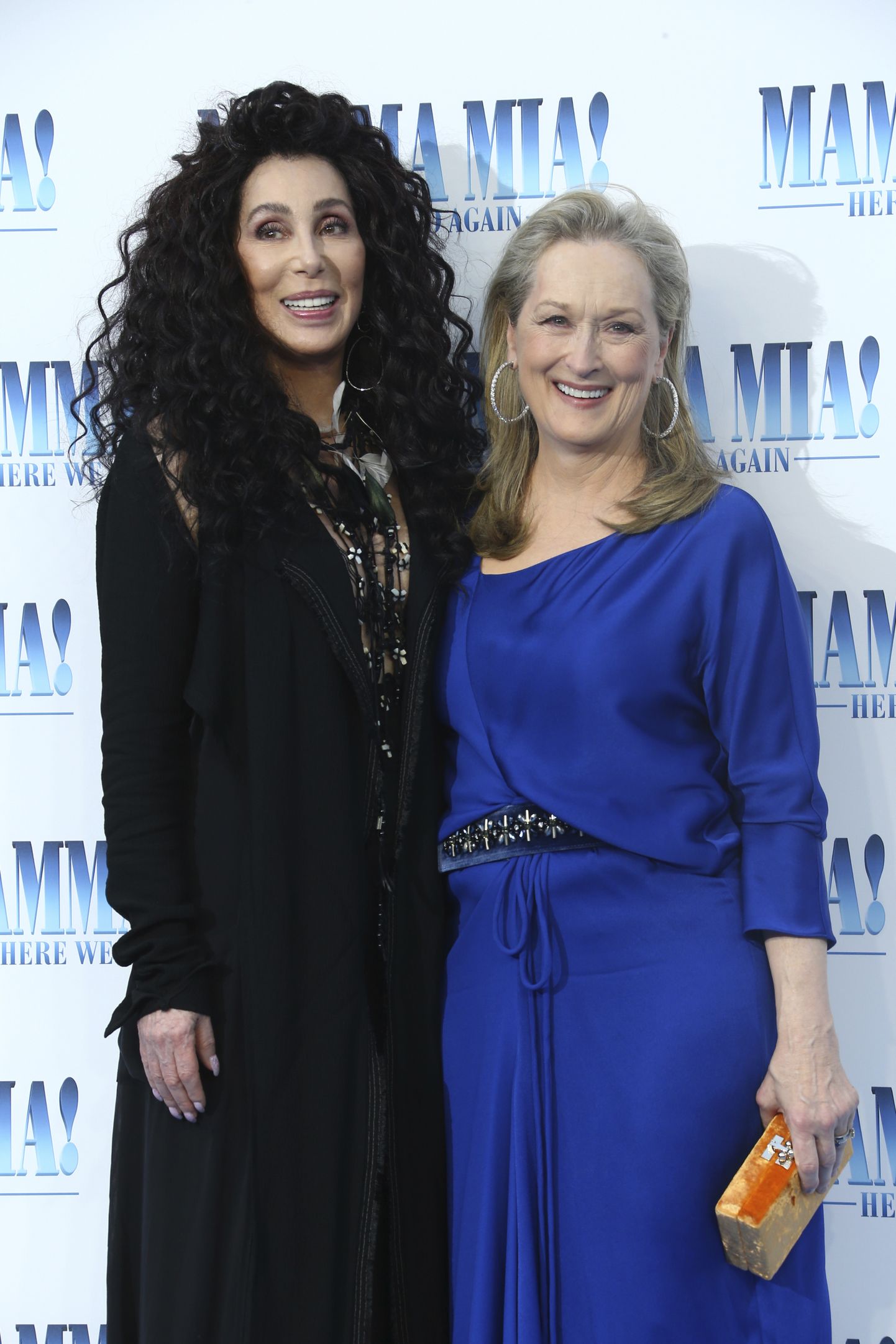 Cher ja Meryl Streep «Mamma Mia 2» esilinastusel 2018