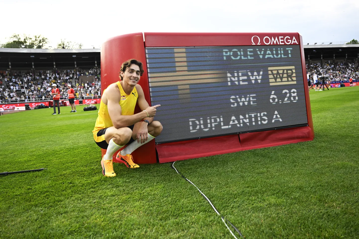 Zviedrijas kārtslēcējs Armands Duplantis