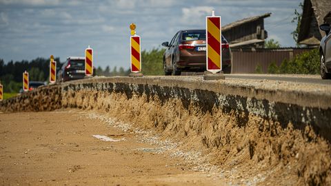 Lielākie satiksmes ierobežojumi uz valsts galvenajiem autoce