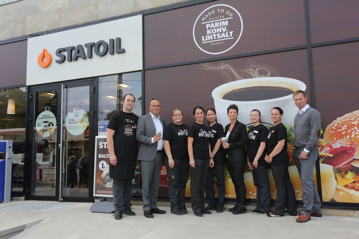 Statoil открыл новый магазин без заправки.
