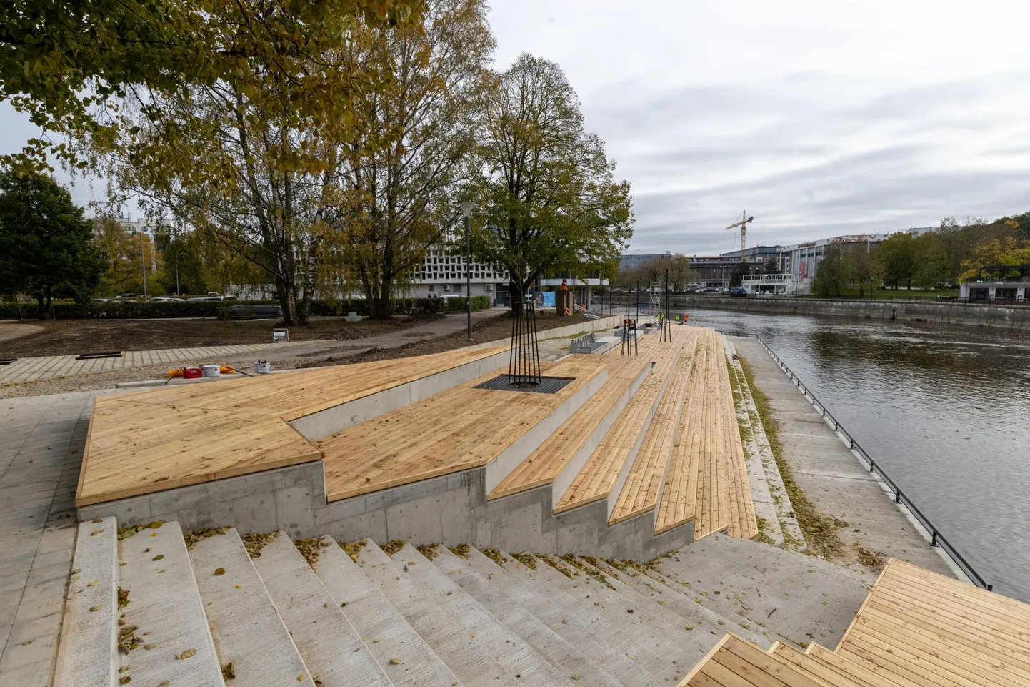 Rahvusvahelisele žüriile jäid silma muutused Tartu südalinnas Emajõe kallastel.