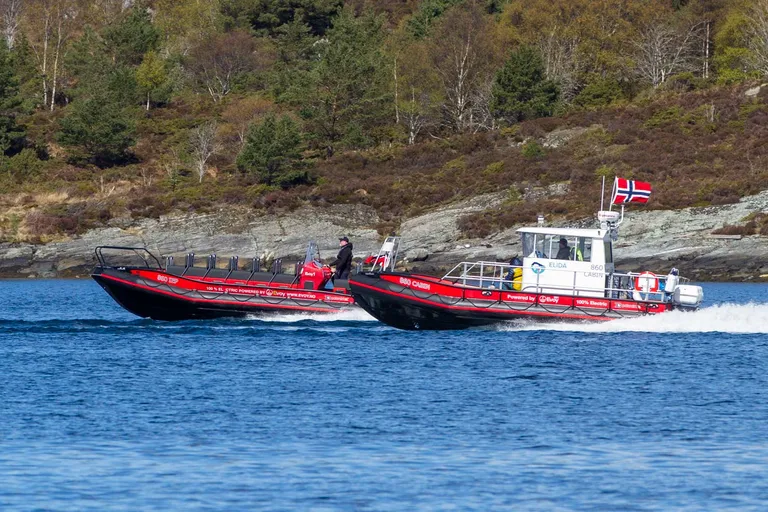 Evoy elektrimootoritega Norra tööpaadid