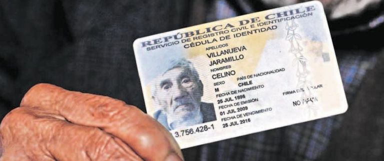 Celino Villaneuva Jaramillo ID-kaart