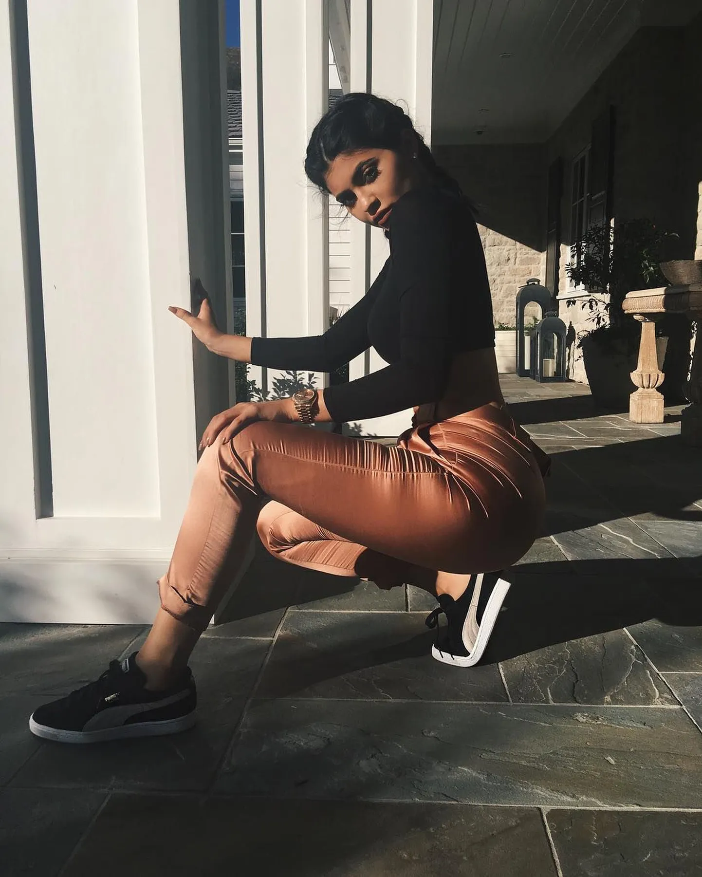 Kylie Jenner Puma spordirõivastes