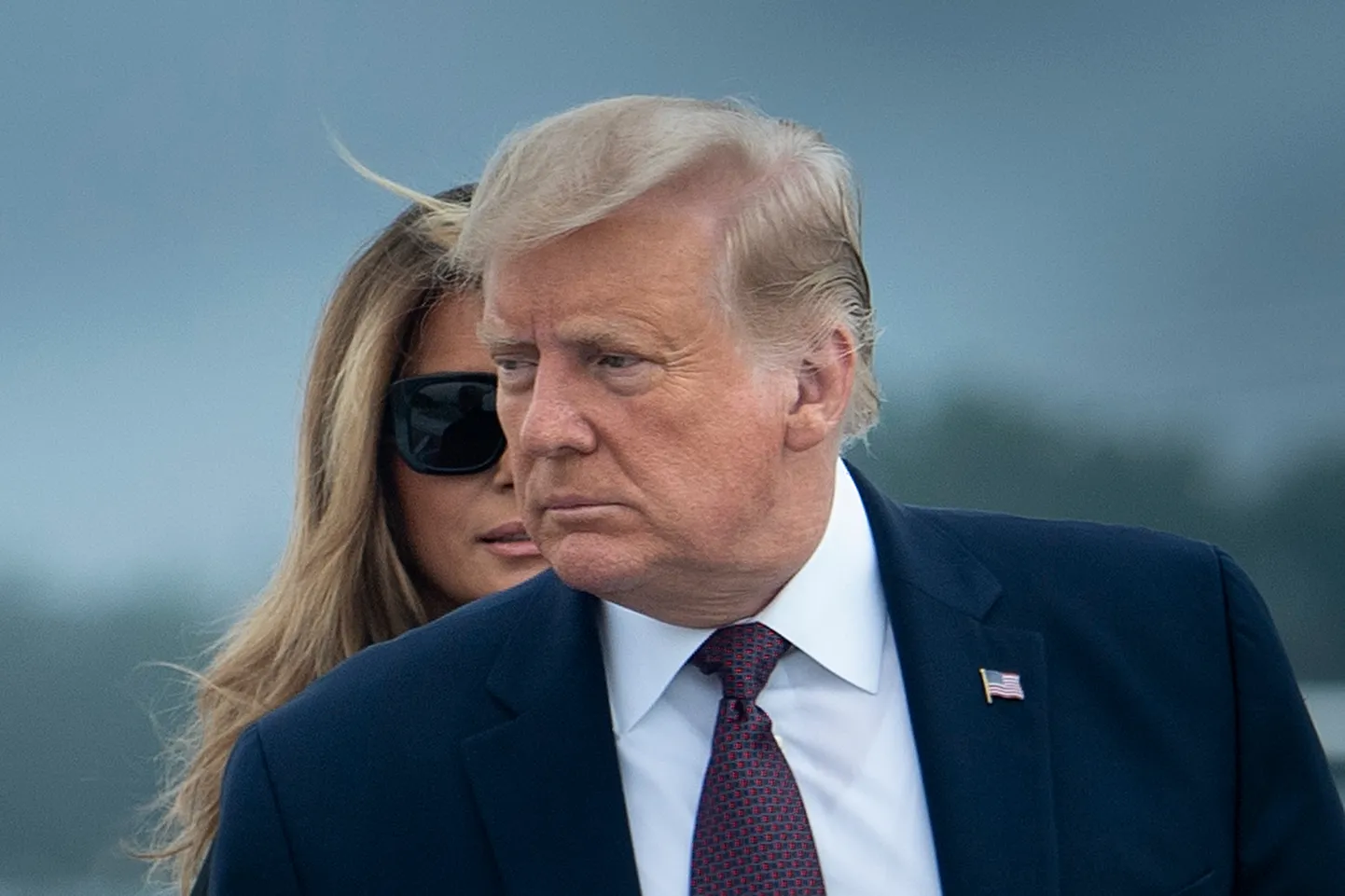 USA president Donald Trump ja esileedi Melania 2020. aasta septembris.